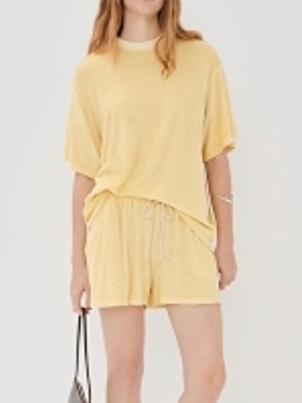 Le Bop Farrah Terry Set Top&Botton Size Small